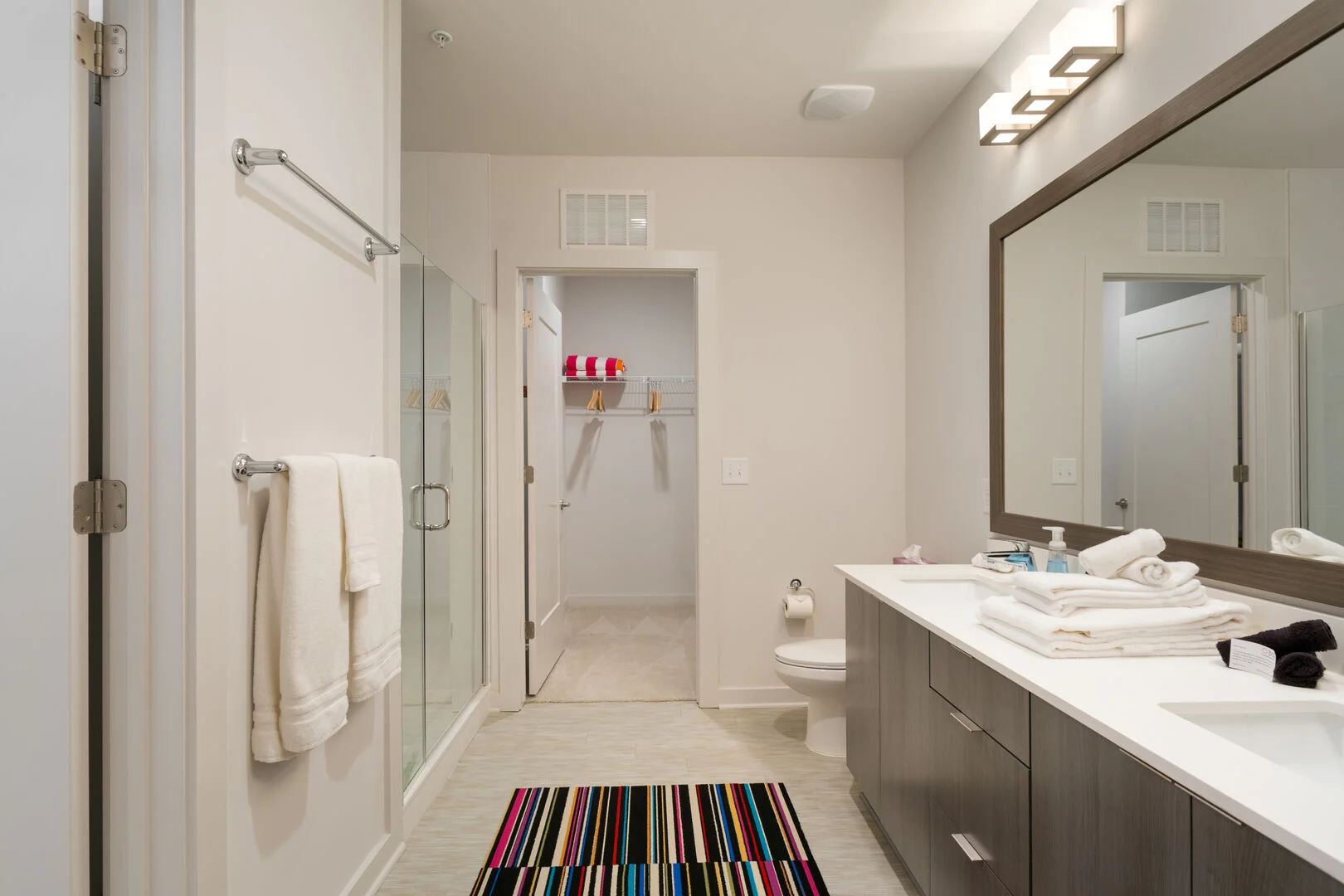 Spectacular Bathroom Closet